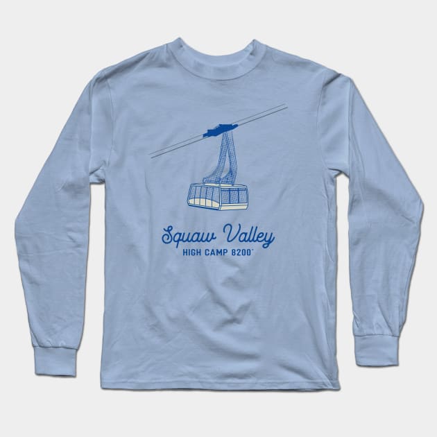 Squaw Valley for Light Shirts Long Sleeve T-Shirt by VeryBear